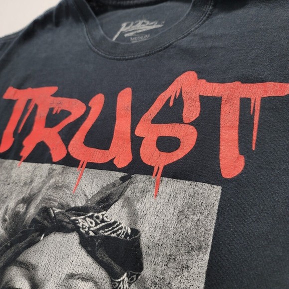 Marilyn Monroe Size Medium Trust No One 2012 Black T Shirt by Popular Poison - Picture 5 of 10